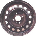 Hyundai Elantra Wheel STL70712 Steel Black